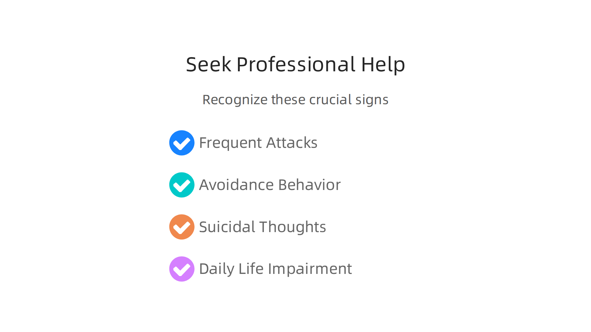 Recognize these crucial signs that indicate it's time to seek professional support for anxiety management.