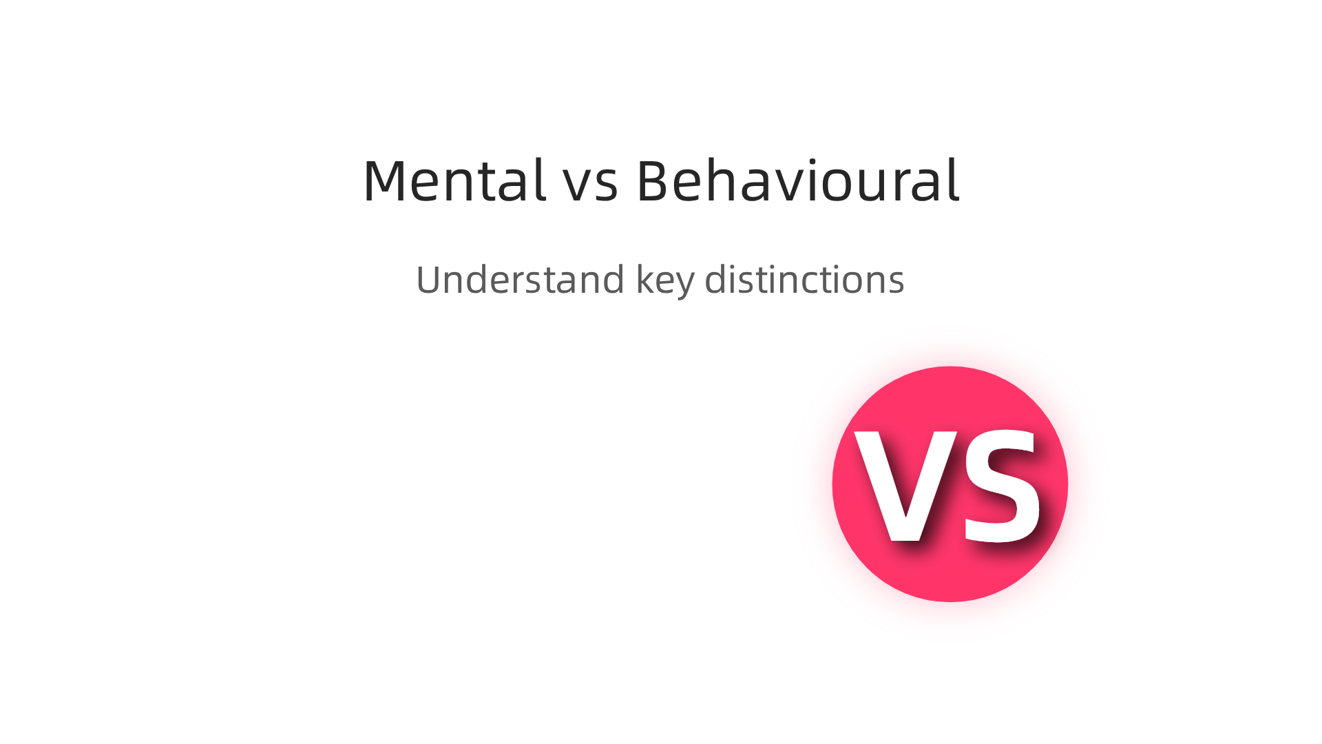 Understand the key distinctions between mental health and behavioural health to grasp the scope of integrated care.