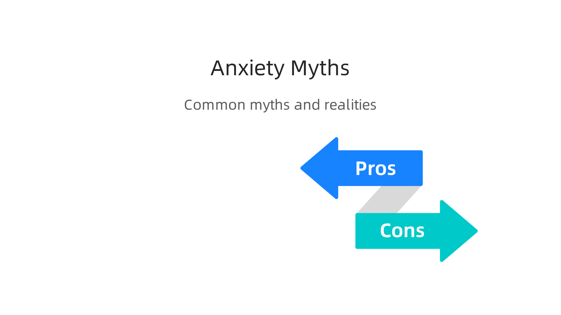 Three common misconceptions about anxiety and behavioral health, clarified for better understanding.