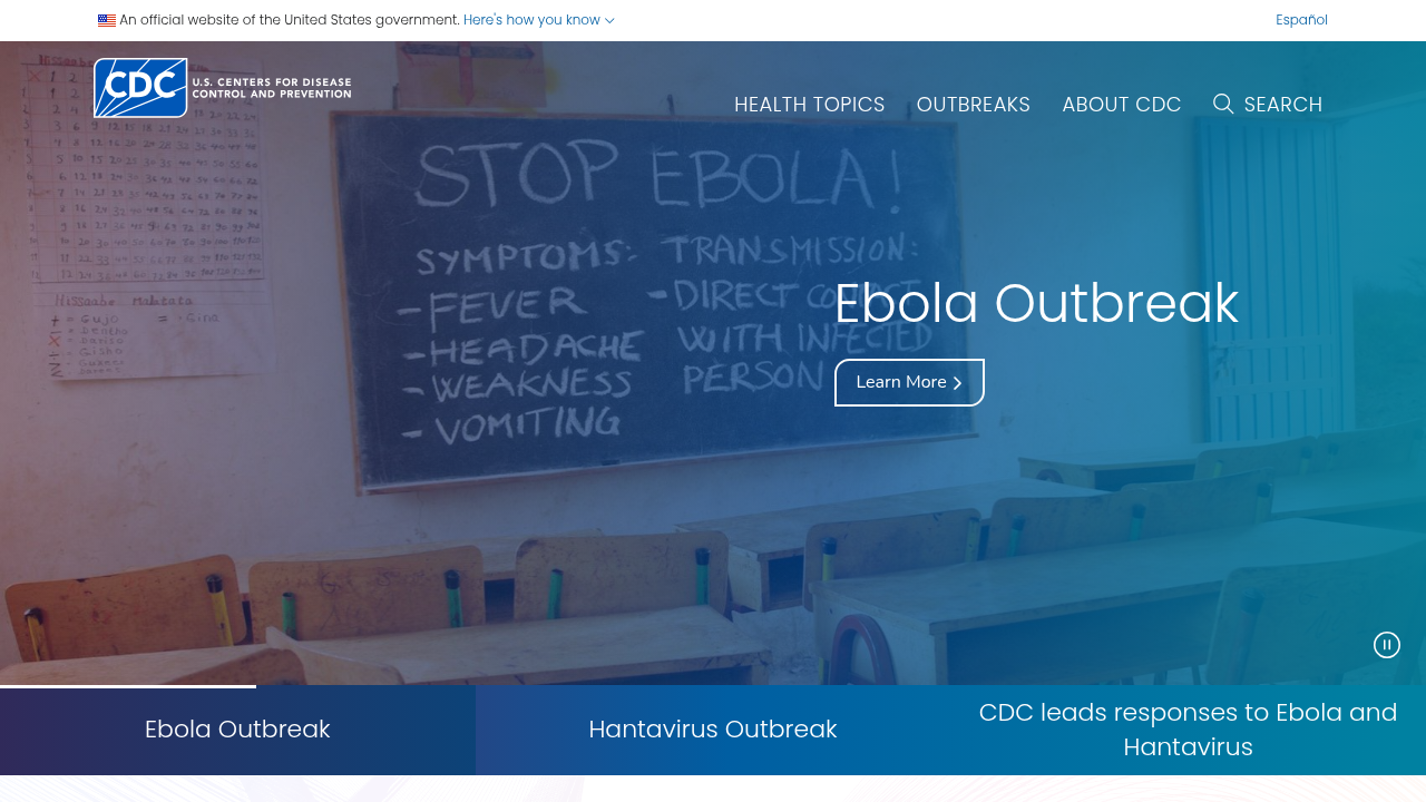 The CDC website, a key source for understanding comprehensive behavioral health definitions.