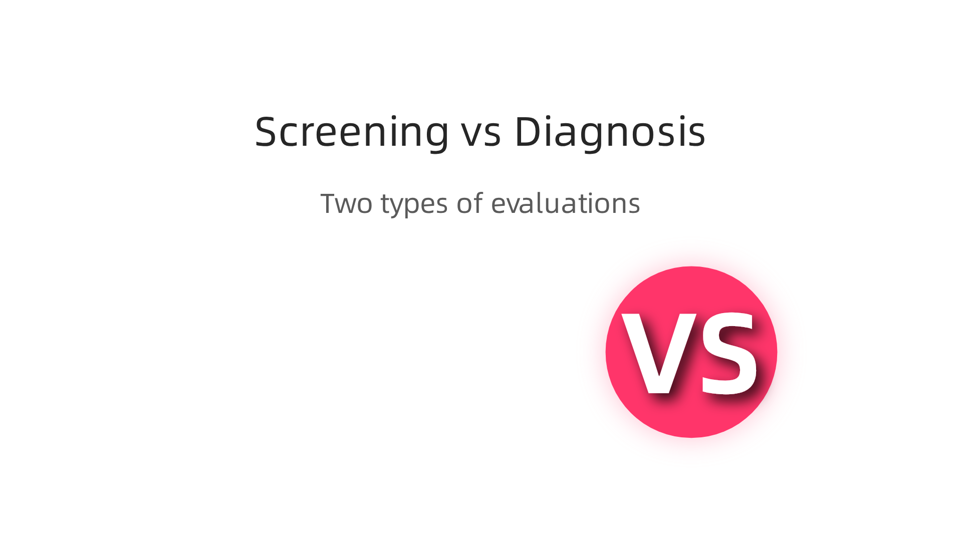 Differentiating between initial anxiety screenings and comprehensive diagnostic assessments for teens.