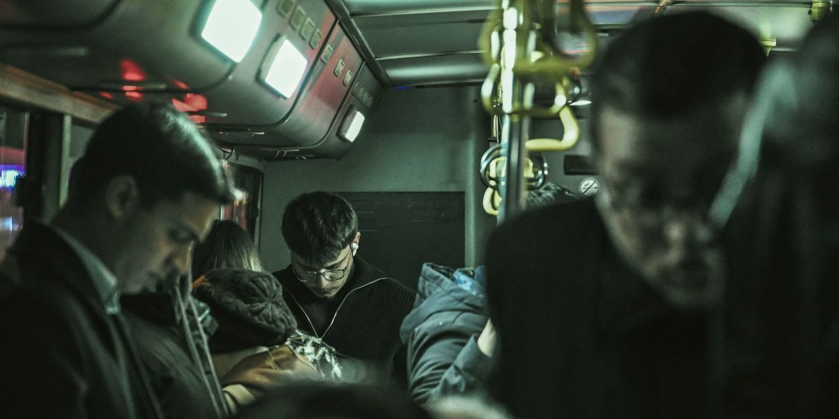 A person in a crowded environment appears overwhelmed, depicting the common experience of situational anxiety.