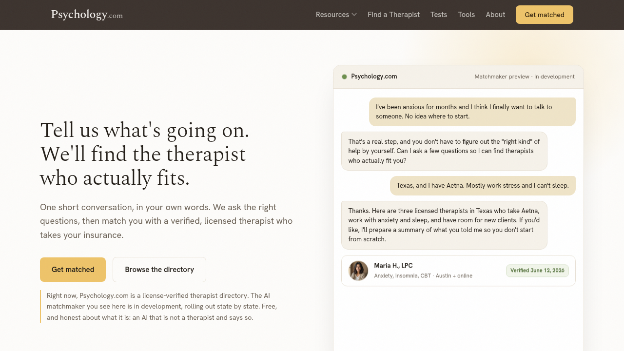 Psychology.com offers various self-assessment tests, including one for trust issues, to help individuals gain self-awareness.
